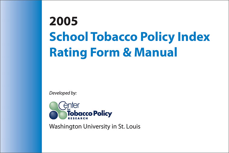 School Tobacco Policy Index