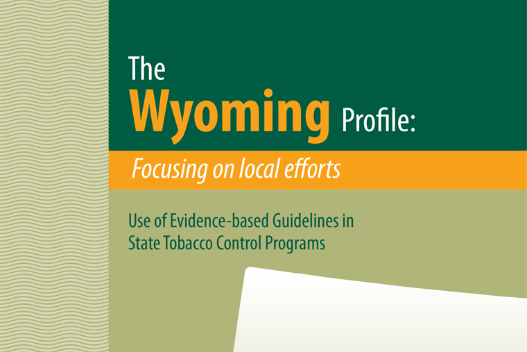 The Wyoming Profile: Focusing on Local Efforts