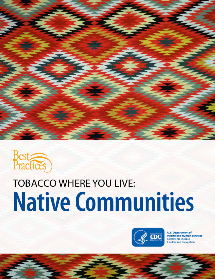 Tobacco Where You Live Native Communities guide cover