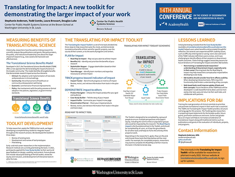 Translating for Impact: A new toolkit for demonstrating the larger impact of your work