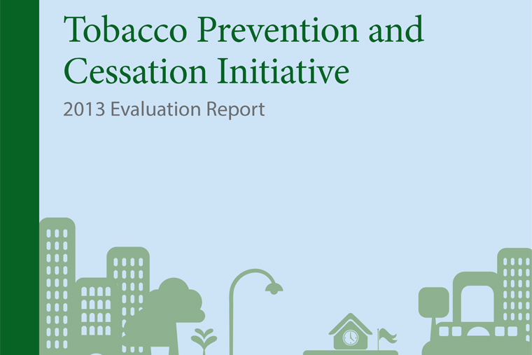 Tobacco Prevention and Cessation Initiative 2013 Evaluation Report