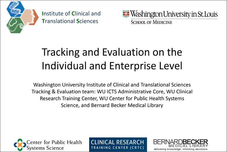 Tracking and Evaluation on the Individual and Enterprise Level
