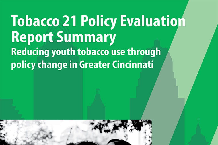 Tobacco 21 Policy Evaluation Report Summary