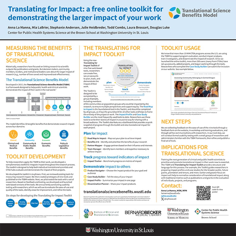 Translating for Impact: a free online toolkit for demonstrating the larger impact of your work